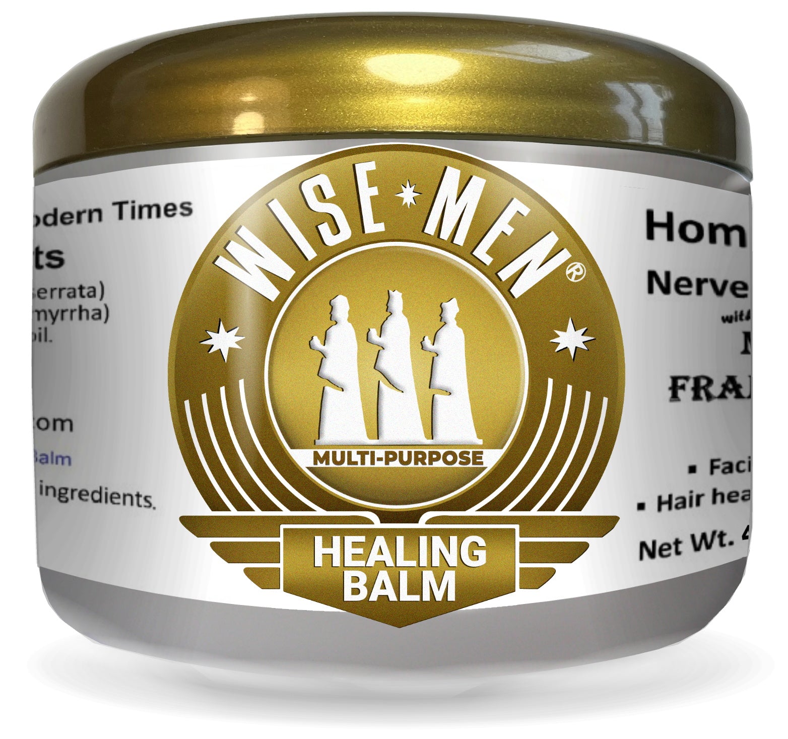 Wise Men Healing Balm with Frankincense and Myrrh Essential Oils