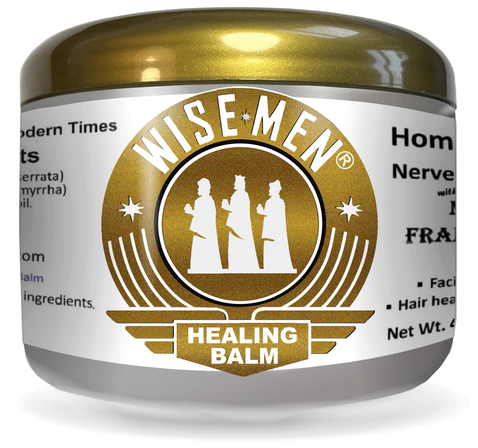 Wise Men Healing Balm with Frankincense and Myrrh Essential Oils