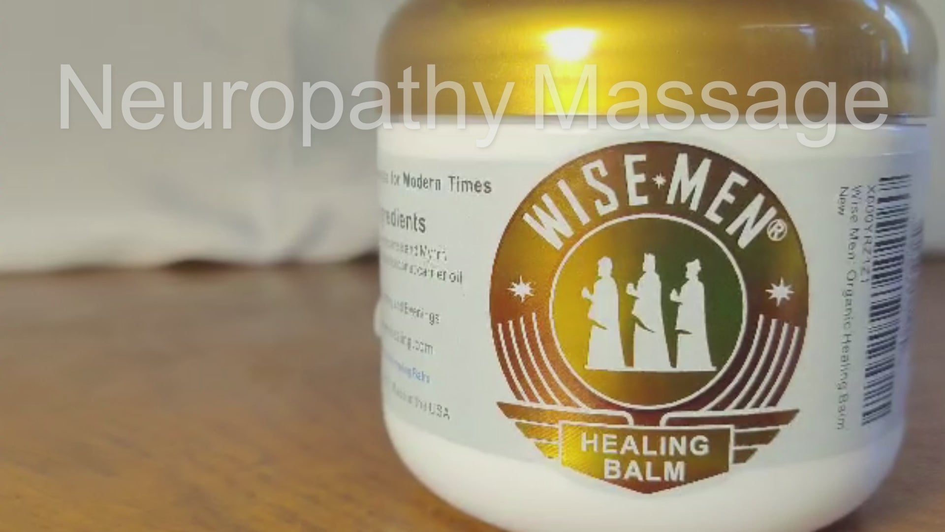 Wise Men Healing Balm with Frankincense and Myrrh Essential Oils