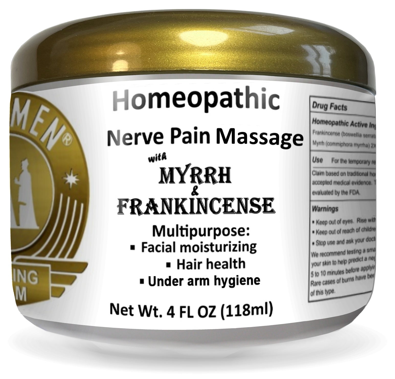 Wise Men Healing Balm with Frankincense and Myrrh Essential Oils