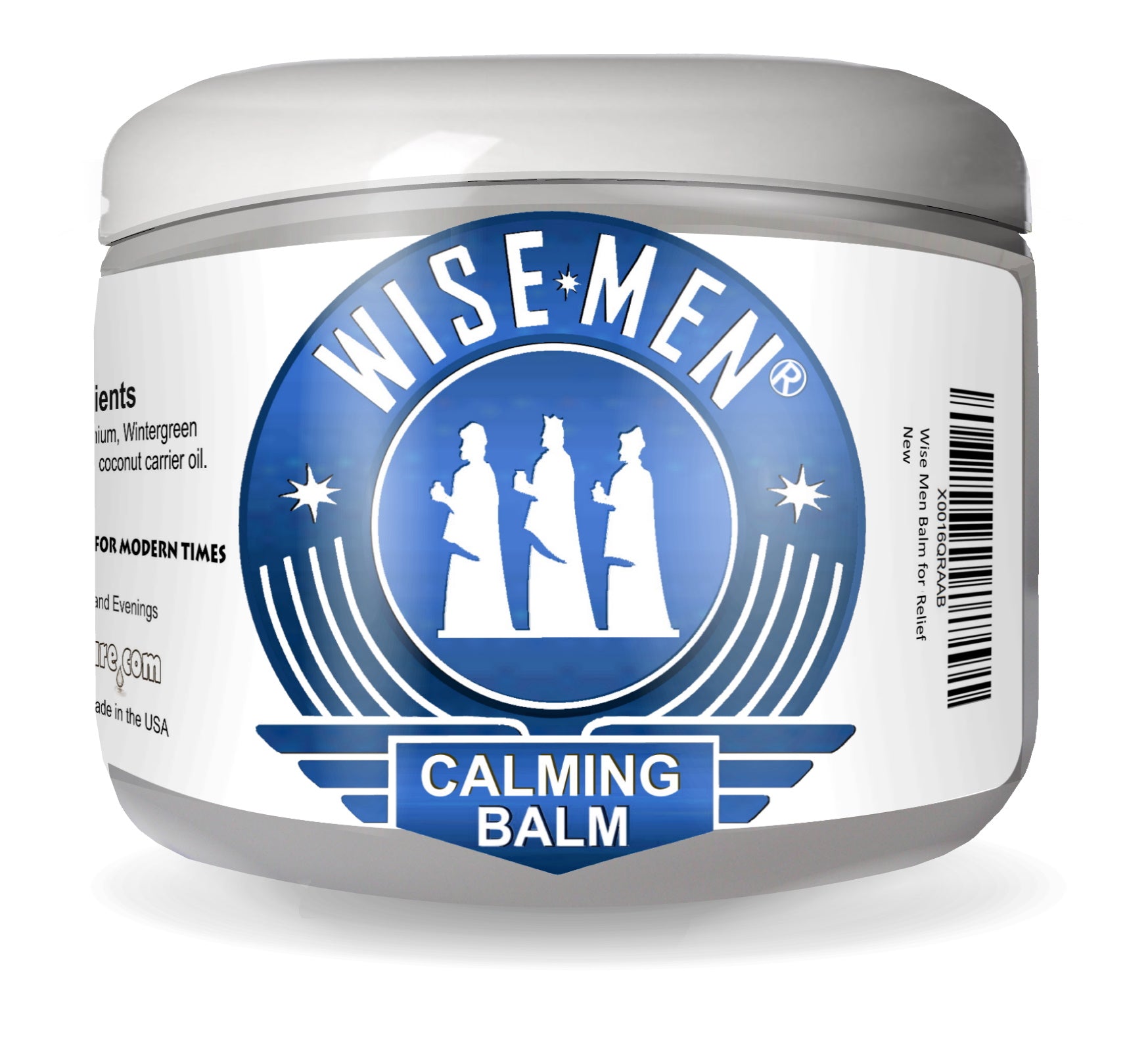 Wise Men Calming Balm - with Lavender, Chamomile and Frankincense Essential Oils