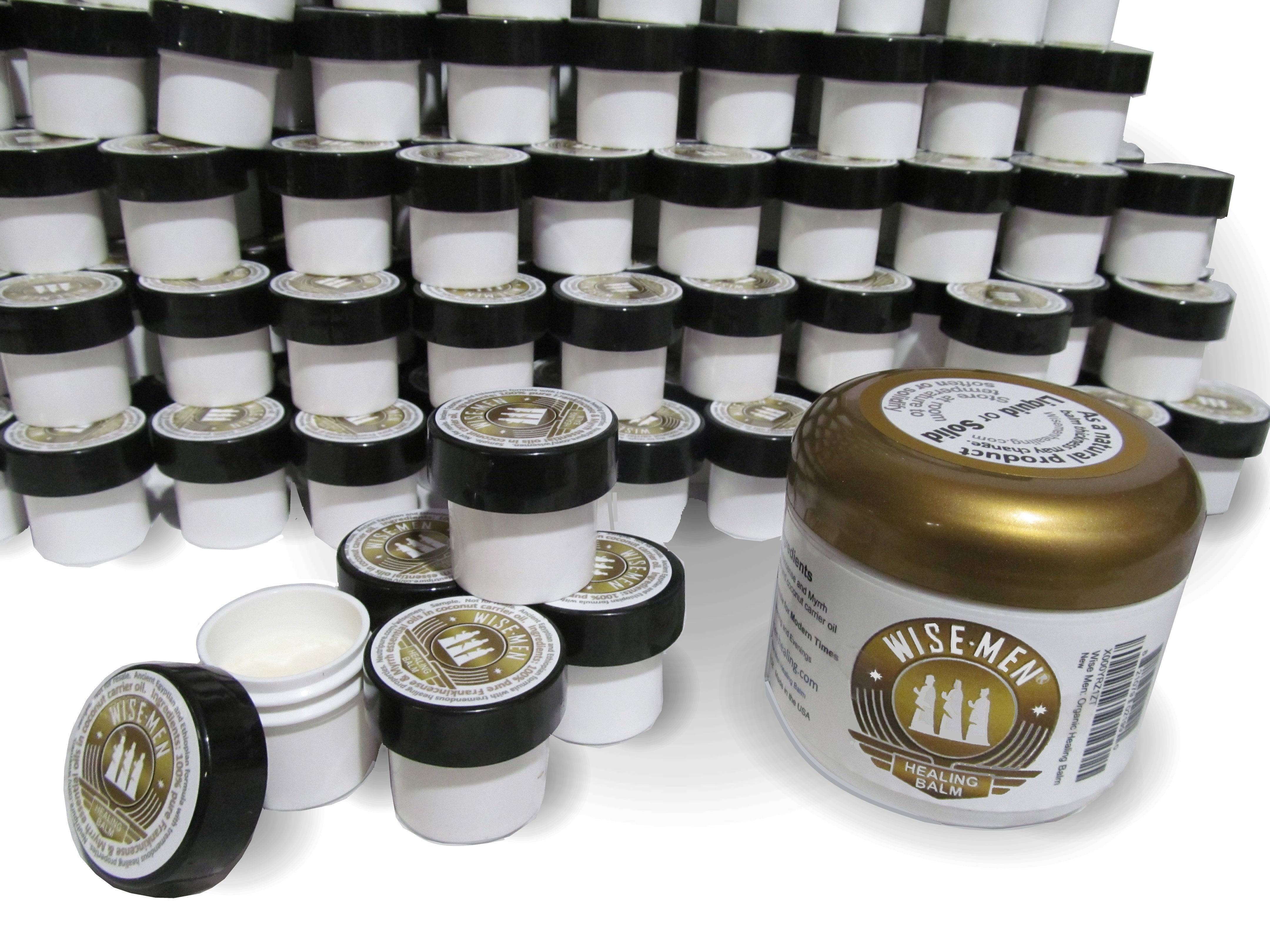 Wise Men Healing Balm with Myrrh and Frankincense Essential Oils for  Neuropathy and Nerve Pain Relief